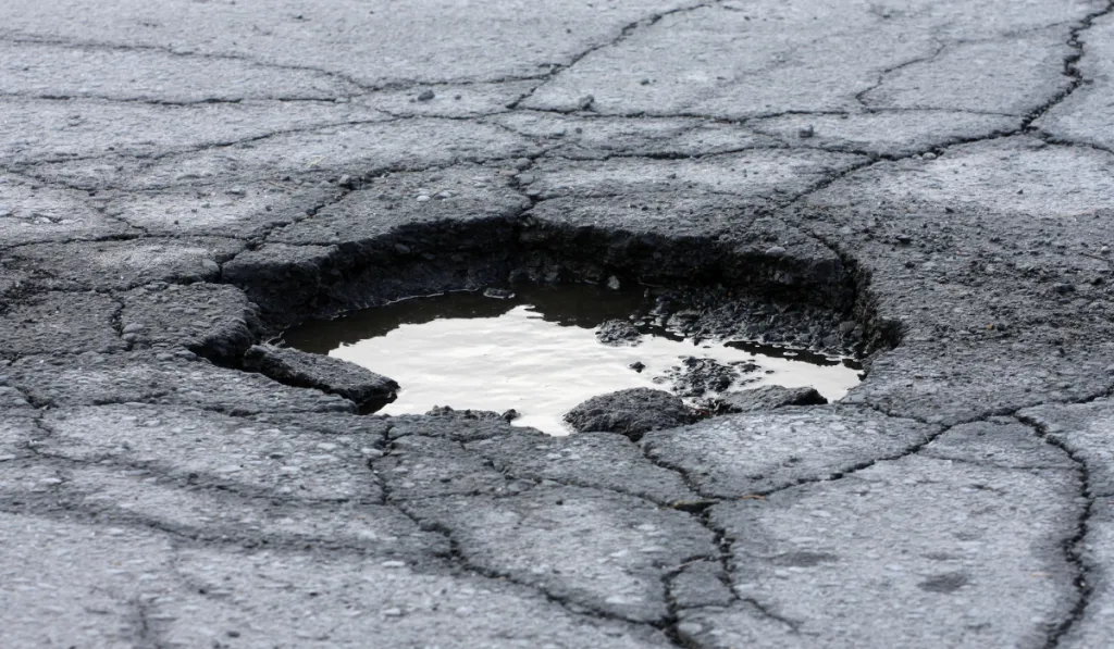 uk pothole