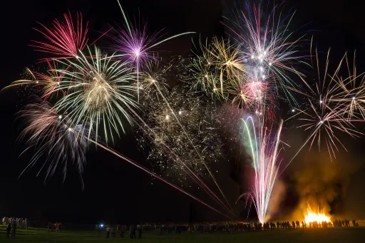 Fireworks on Bonfire Night