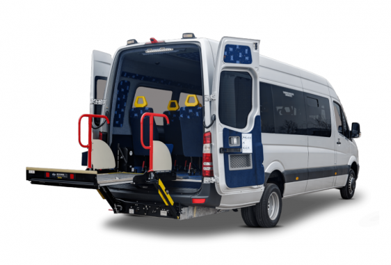 Accessible minibus